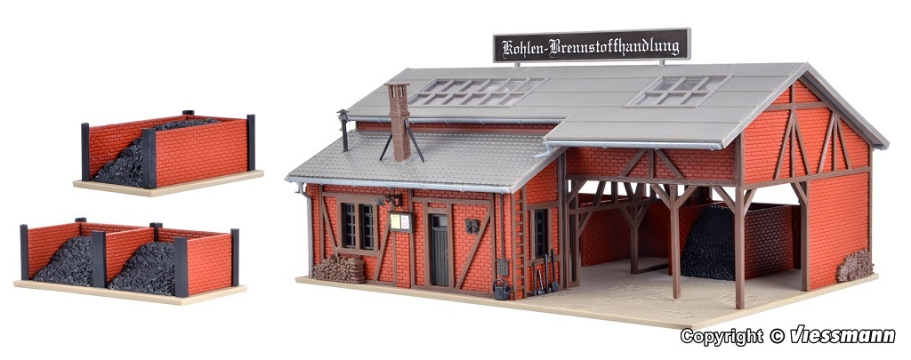 Vollmer 45615 HO Coal depot .kit