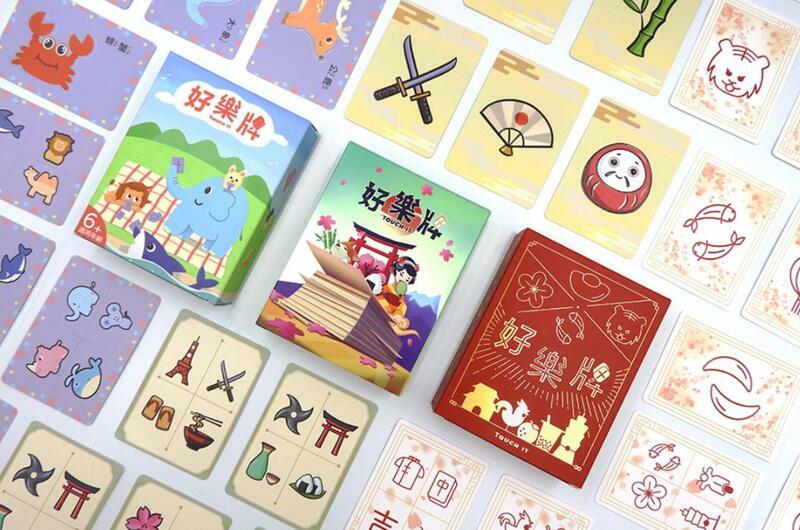 好樂牌 動物版本 藍 有注音 Touch It 繁體中文版