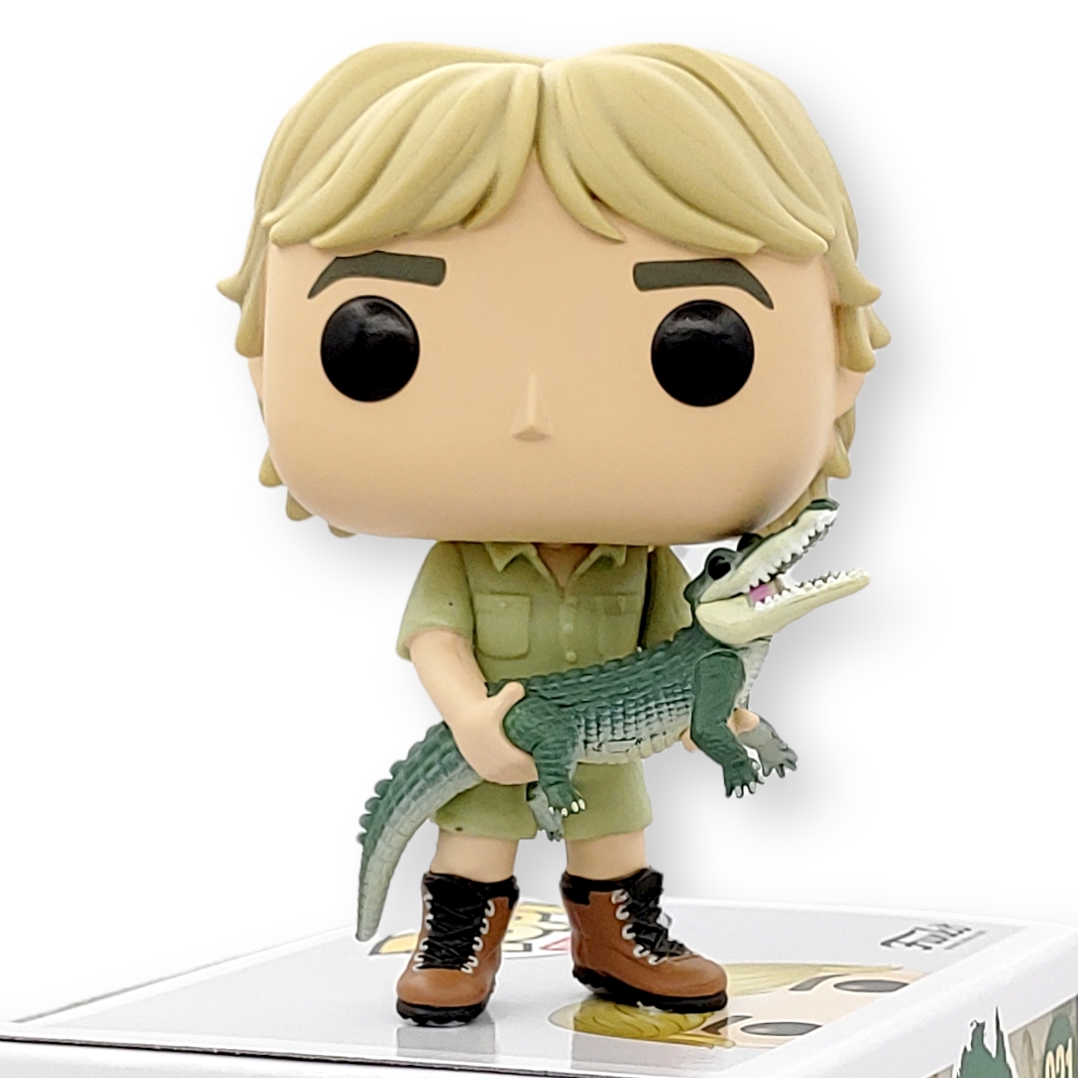 FUNKO POP<Crocodile Hunter>鱷魚先生(抱鱷魚 )-No.921