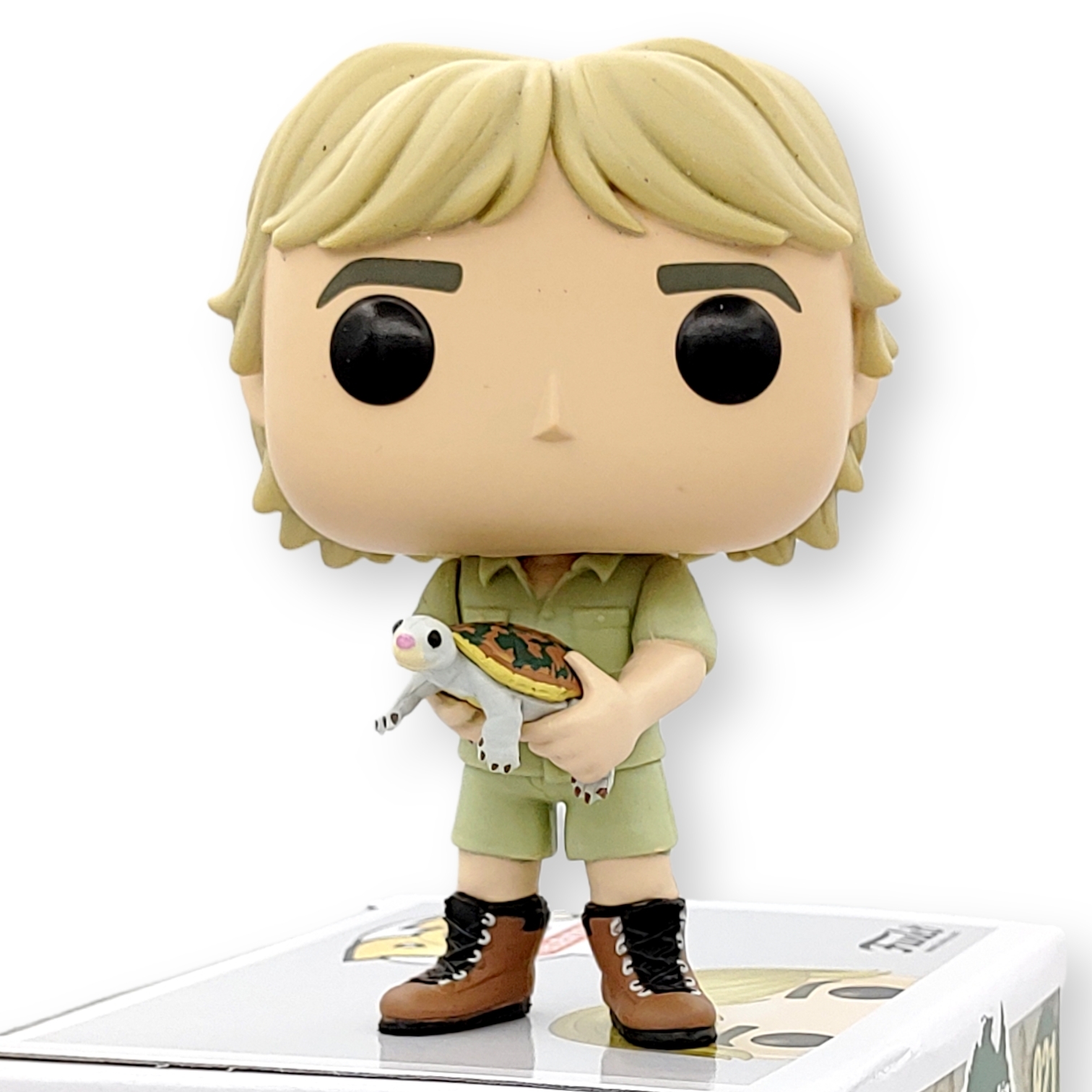 FUNKO POP<Crocodile Hunter>鱷魚先生(抱烏龜 )(CHASE版)-No.921