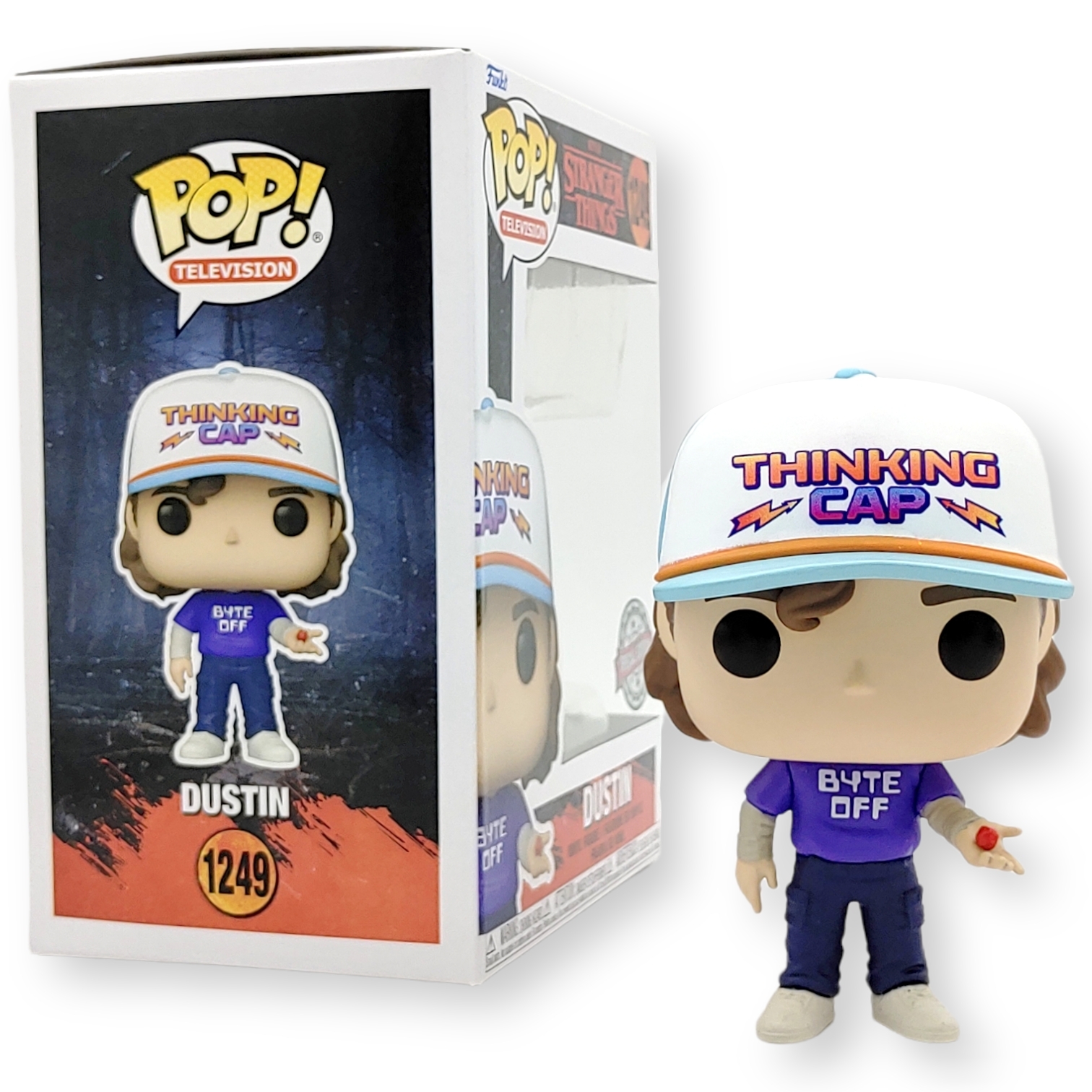 FUNKO POP<怪奇物語4>DUSTIN(擲骰子)-NO.1249