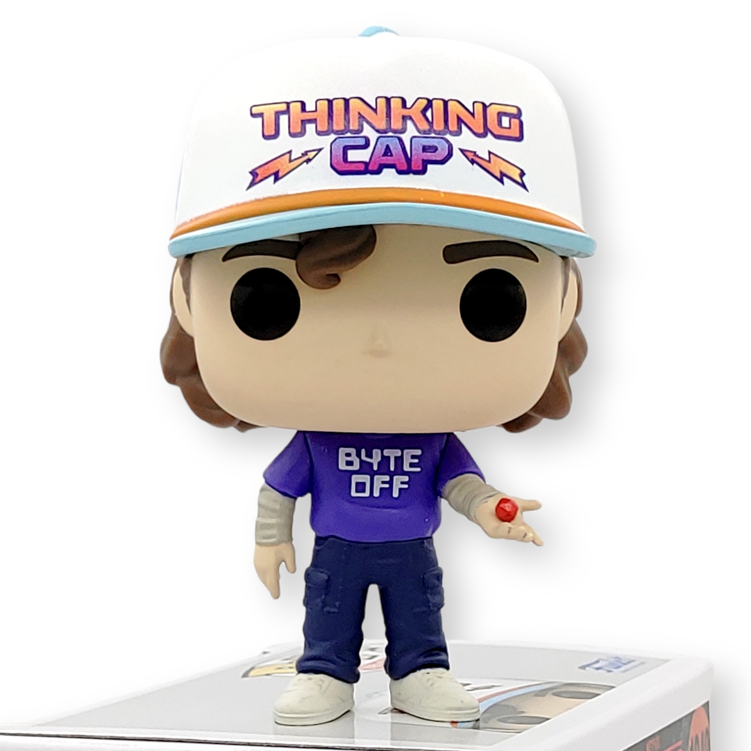 FUNKO POP<怪奇物語4>DUSTIN(擲骰子)-NO.1249