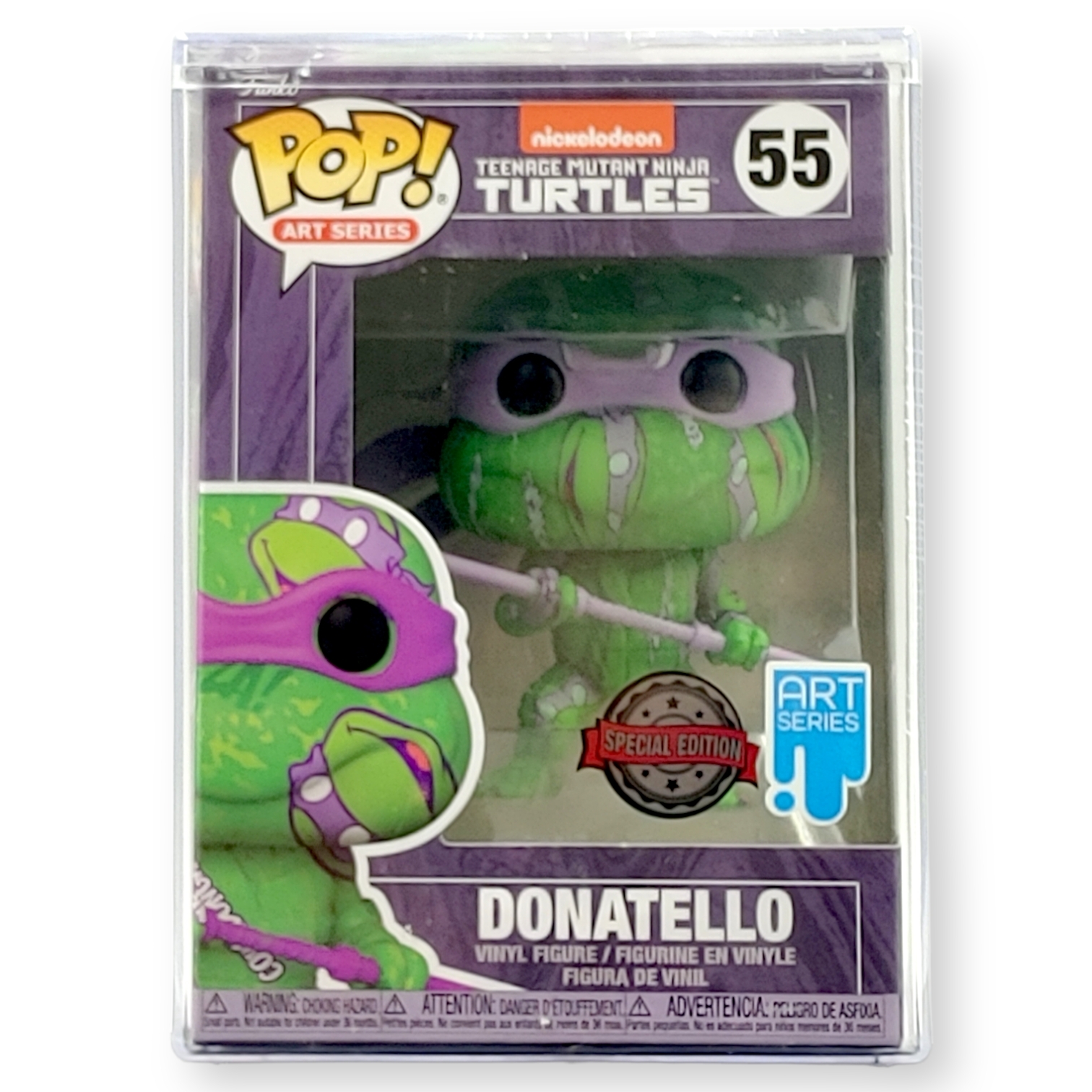 FUNKO POP <忍者龜> Donatello(綠色藝術版)-No.55