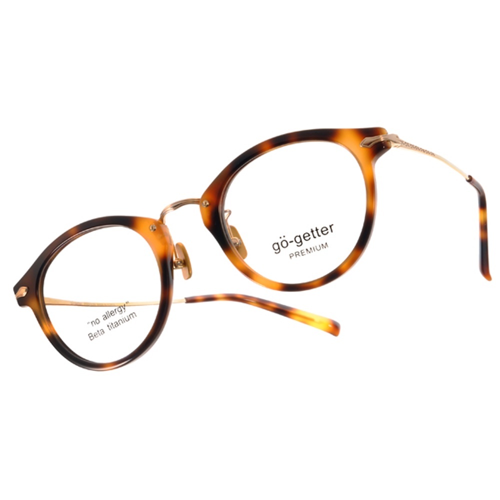 【Go-Getter】GO5003 C03 韓系時尚圓框光學眼鏡