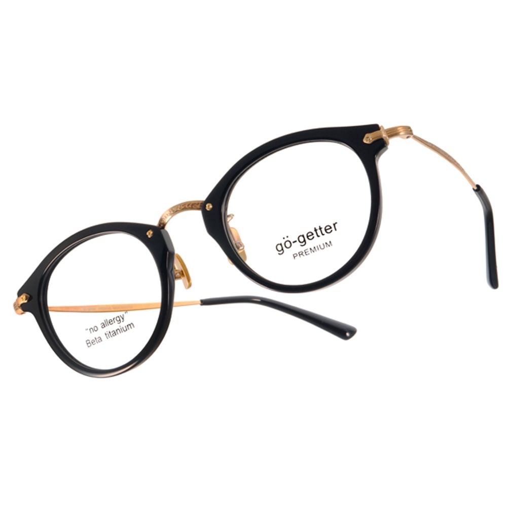 【Go-Getter】GO5005 C01 韓系時尚圓框光學眼鏡