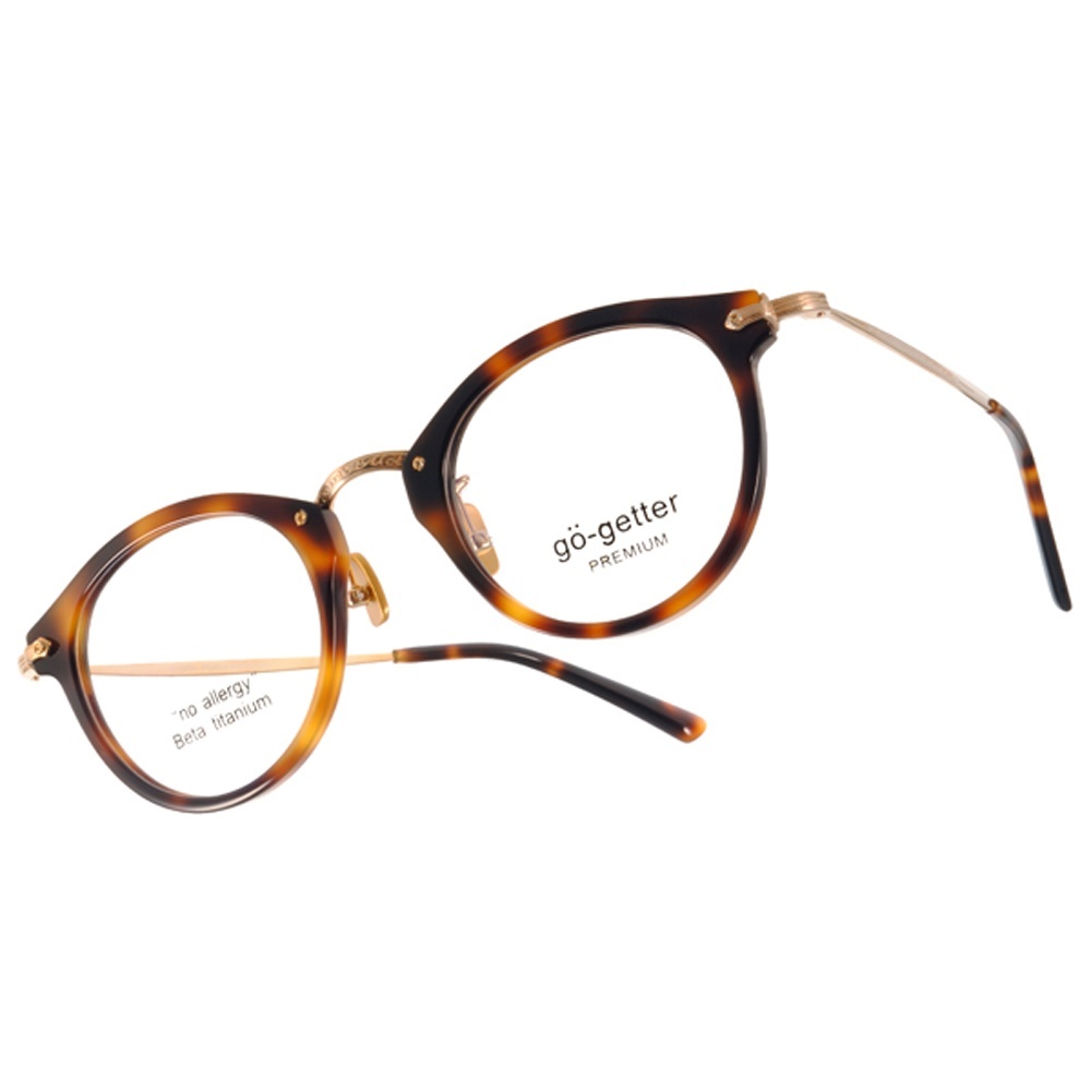 【Go-Getter】GO5005 C03 韓系時尚圓框光學眼鏡