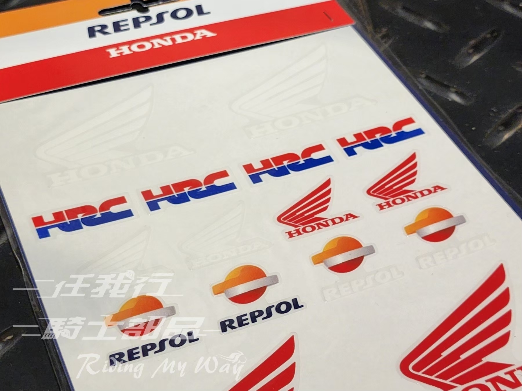 MotoGP Repsol Honda - Medium 力豹仕 本田 貼紙 MotoGP周邊