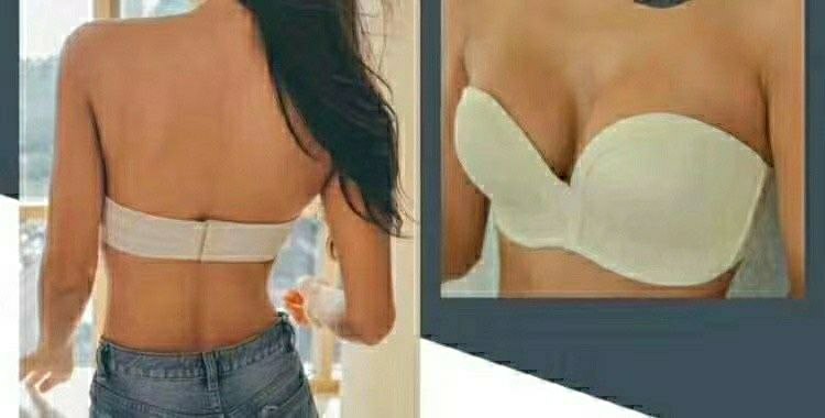 #3EQ004 (100628)   Strapless Silicon Bra