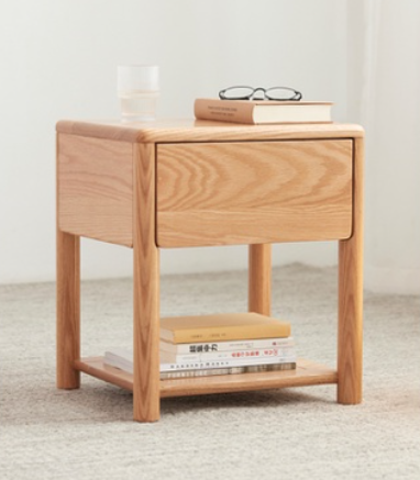 溫德實木床頭櫃 WD-K7021