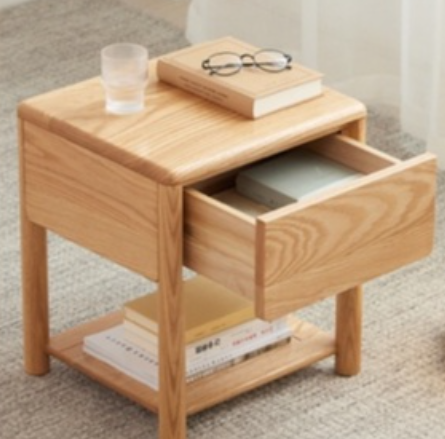 溫德實木床頭櫃 WD-K7021