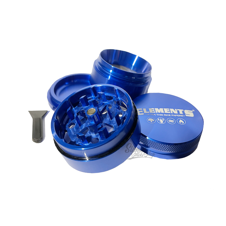 🇪🇸 Elements - 4 Pieces Grinder研磨器（Blue）