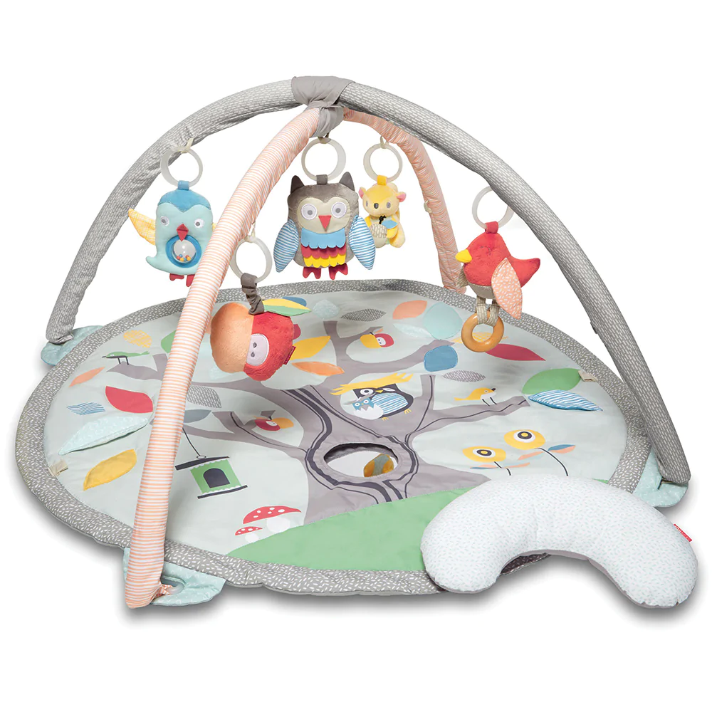 TREETOP FRIENDS FRIENDS Friendly Forest Activity Play Mat - Gray / Pastel