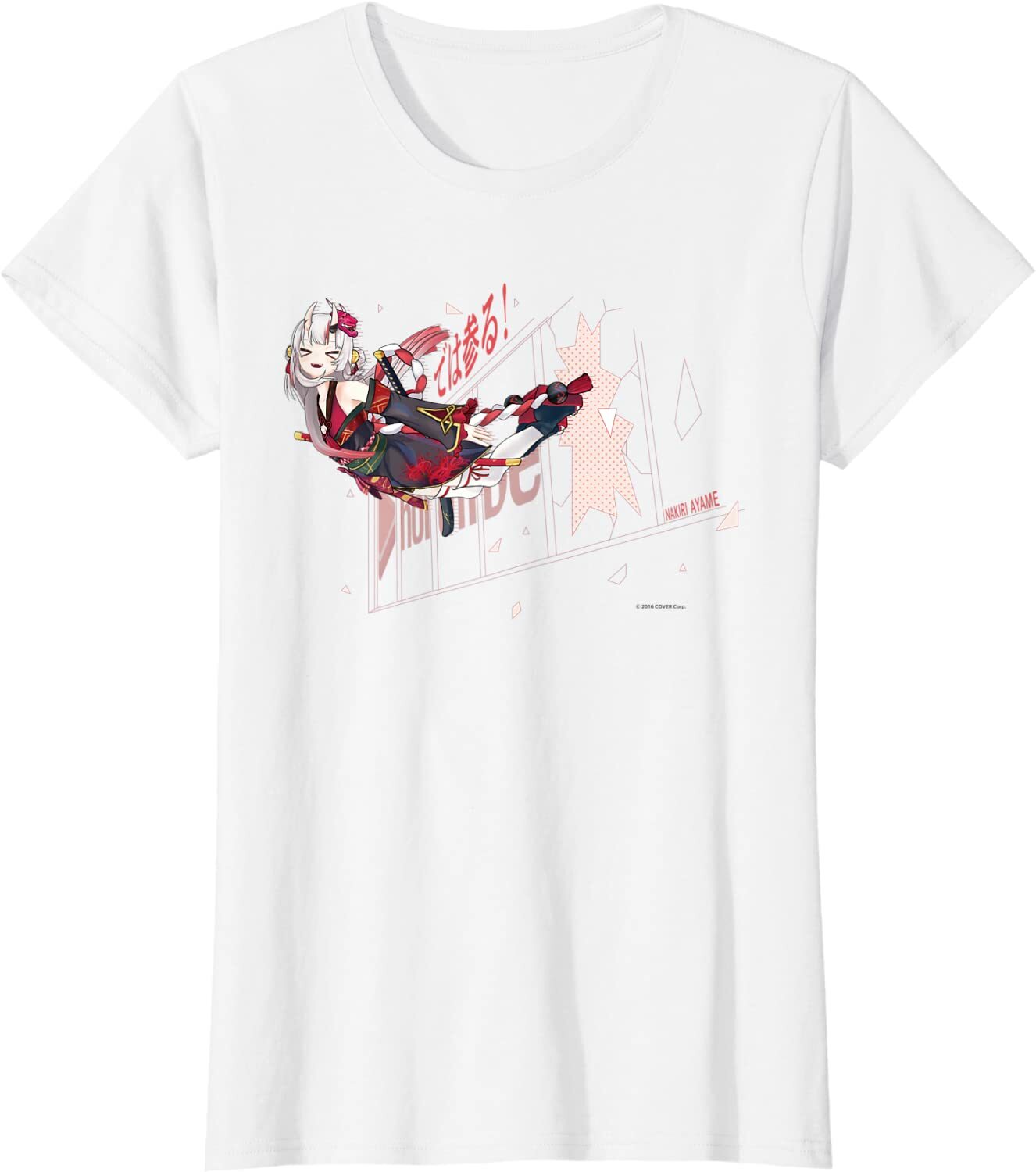 「官方代購」Hololive  Holo小劇場 名場面Tee 【百鬼あやめ】 (定期訂購)