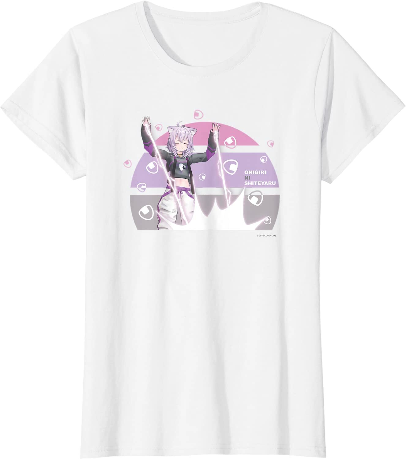 「官方代購」Hololive  Holo小劇場 名場面Tee 【猫又おかゆ】 (定期訂購)