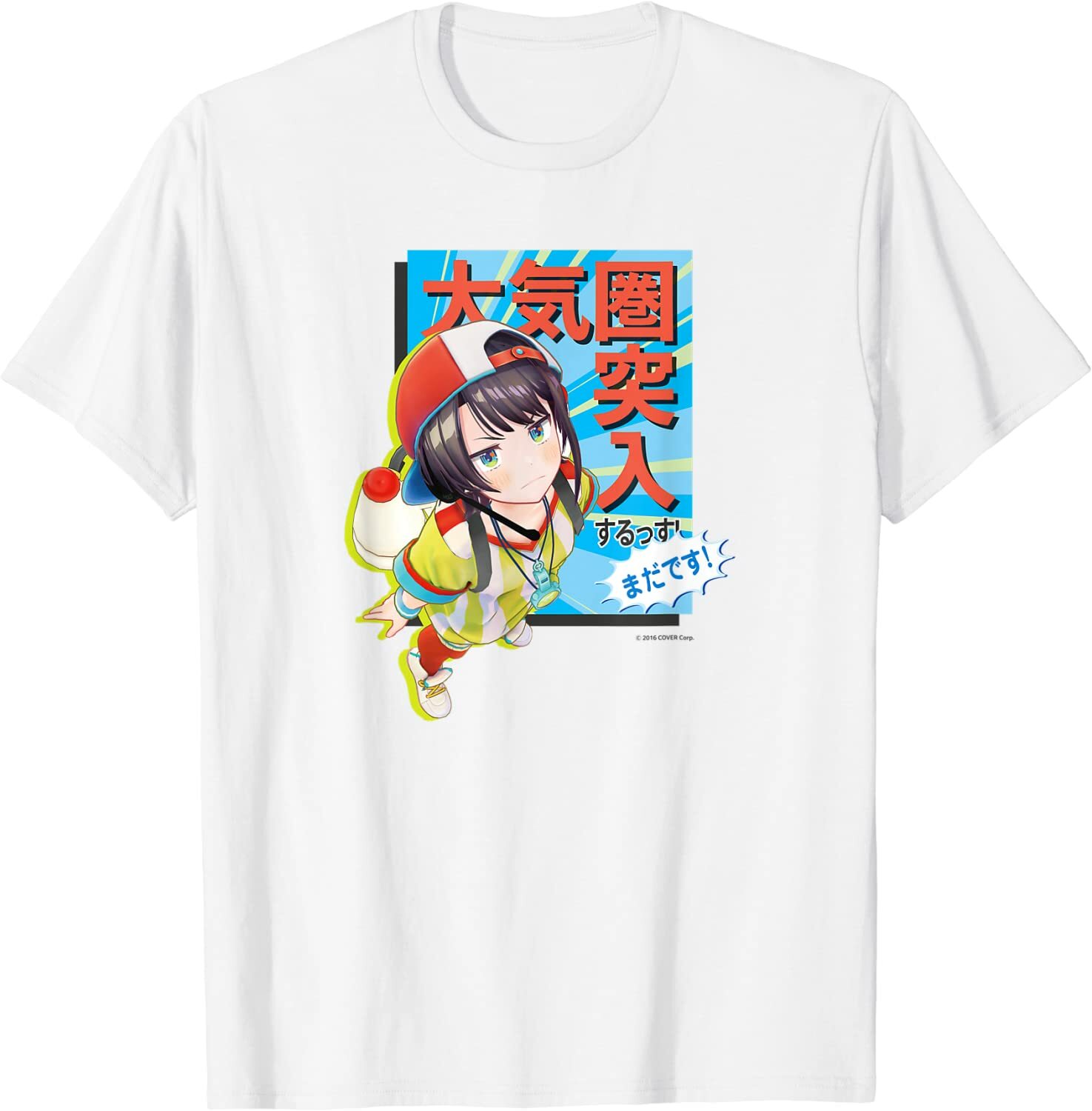 「官方代購」Hololive  Holo小劇場 名場面Tee 【大空スバル】 (定期訂購)