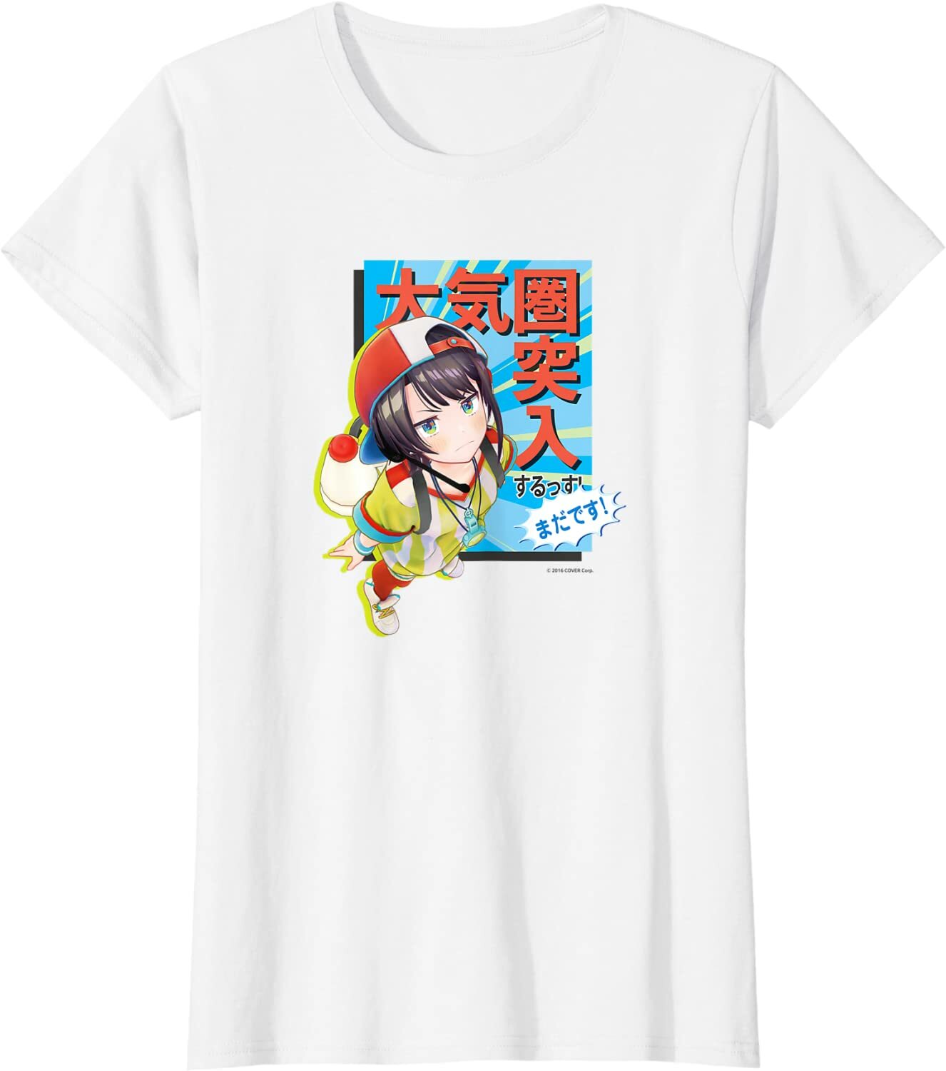 「官方代購」Hololive  Holo小劇場 名場面Tee 【大空スバル】 (定期訂購)