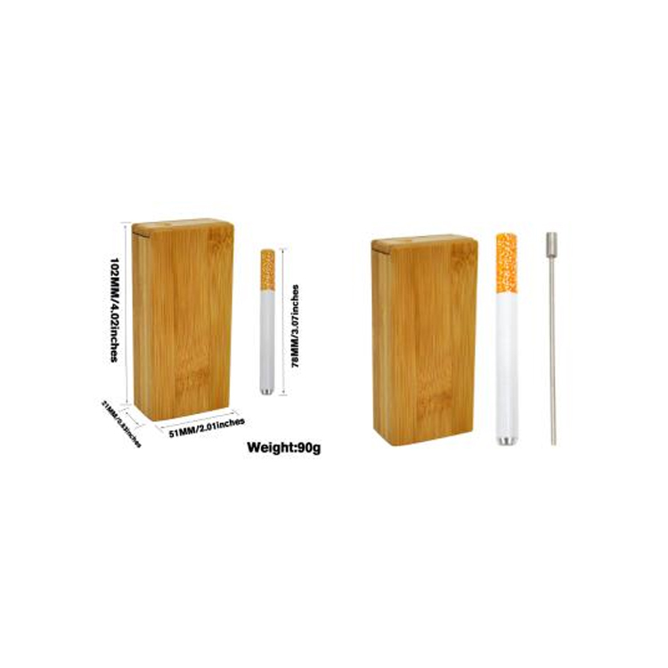 Wood Dugout With 1 Hitter 一口斗+木頭收納盒