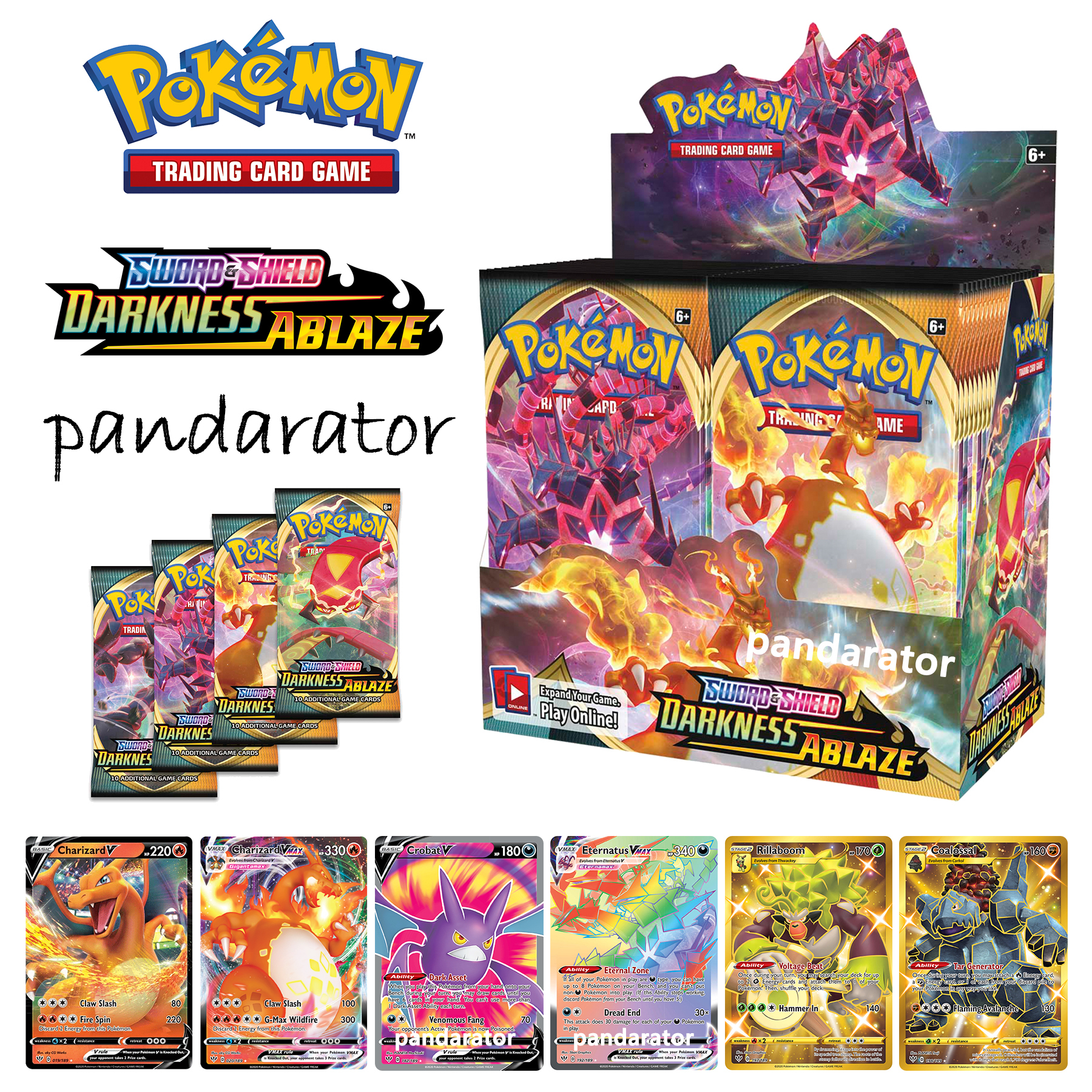 darkness ablaze booster box retail price Amazon.com: Pokemon TCG Darkness Ablaze Booster Pack (10 Cards) : Toys &  Games main image 1