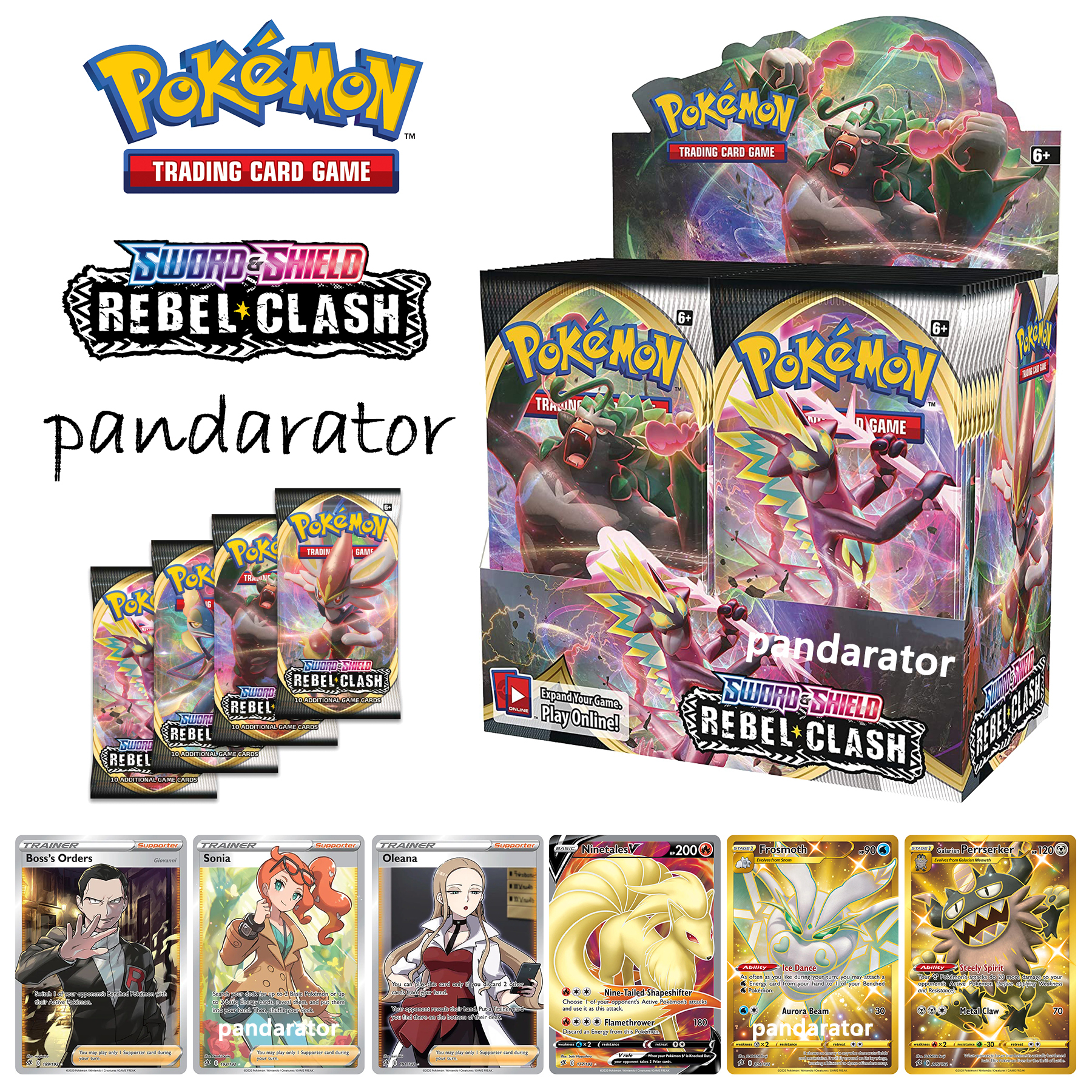 pokemon rebel clash booster box Amazon.com: Pokémon TCG: Sword & Shield-Rebel Clash Elite Trainer Box,  Multicolor : Toys & Games main image 0