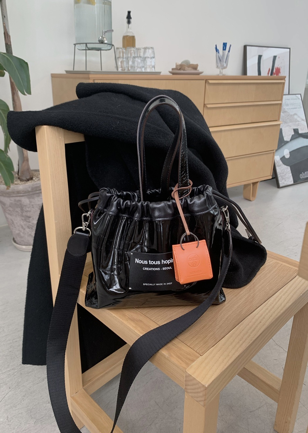 2NDF Plu Bag_Deep Black