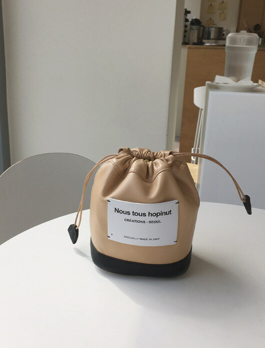 2NDF Pika Bag _Two Tone Beige