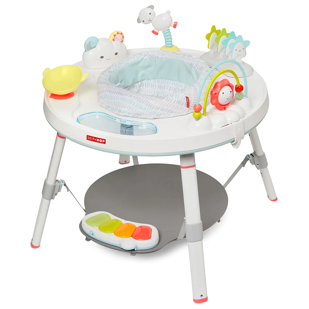 SKIP HOP SILVER LINING Dream Cloud Exploration Window 3-Stage Activity Table