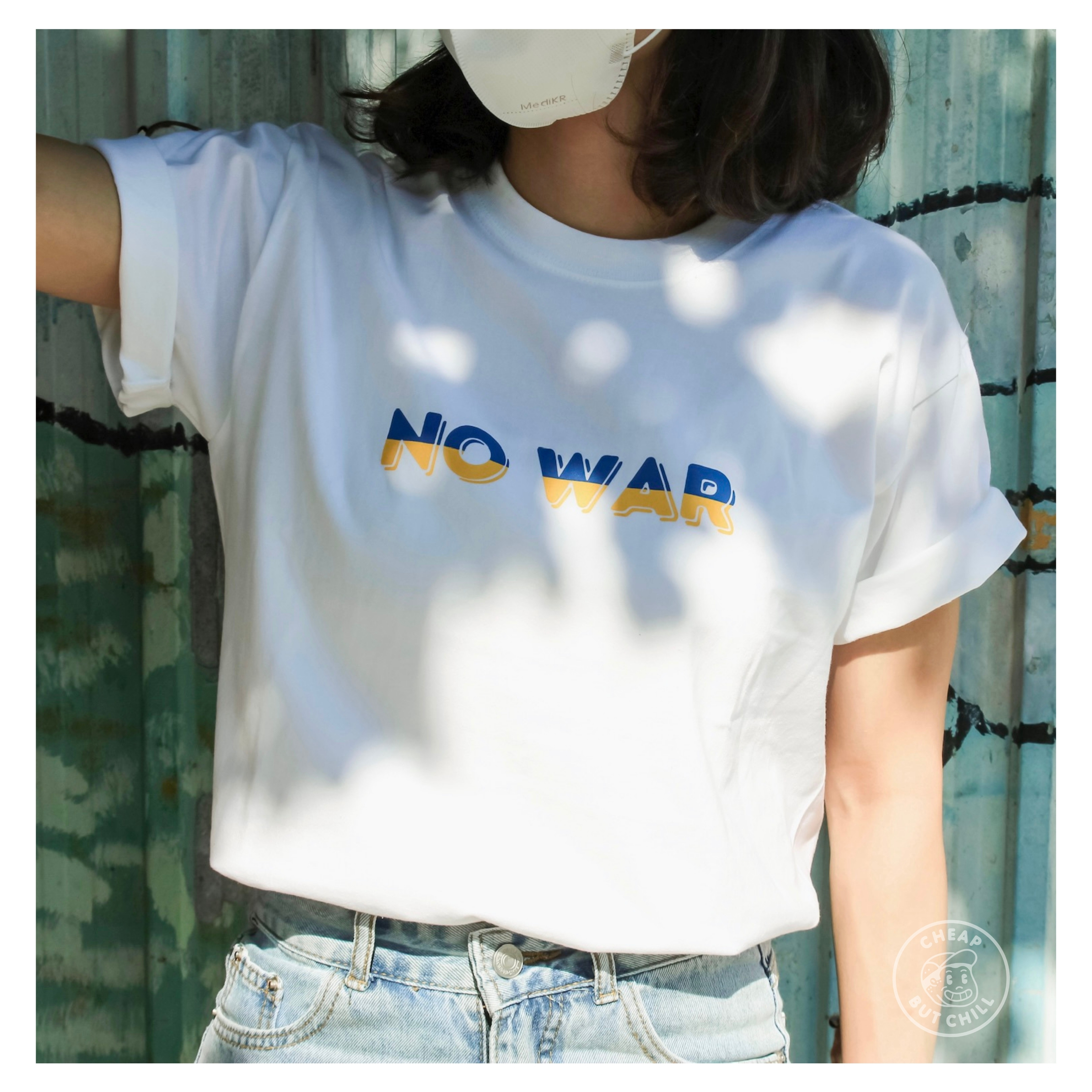 SOLD OUT ✦ CheapbutChill No War Tee