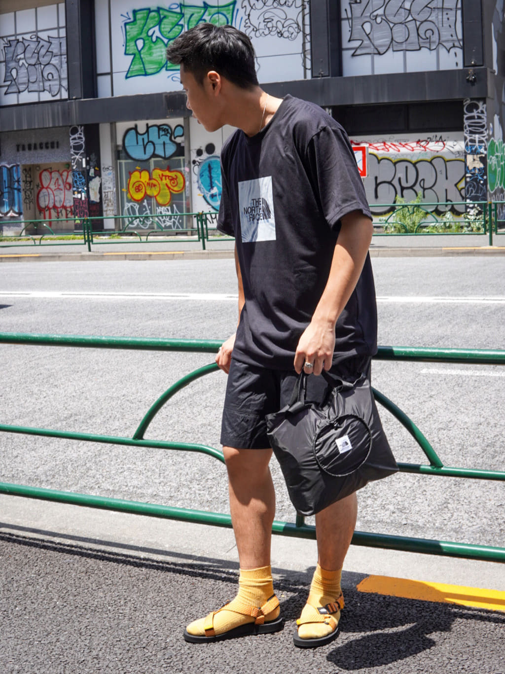 日本TNF 水次方Logo T (最帥親子裝)