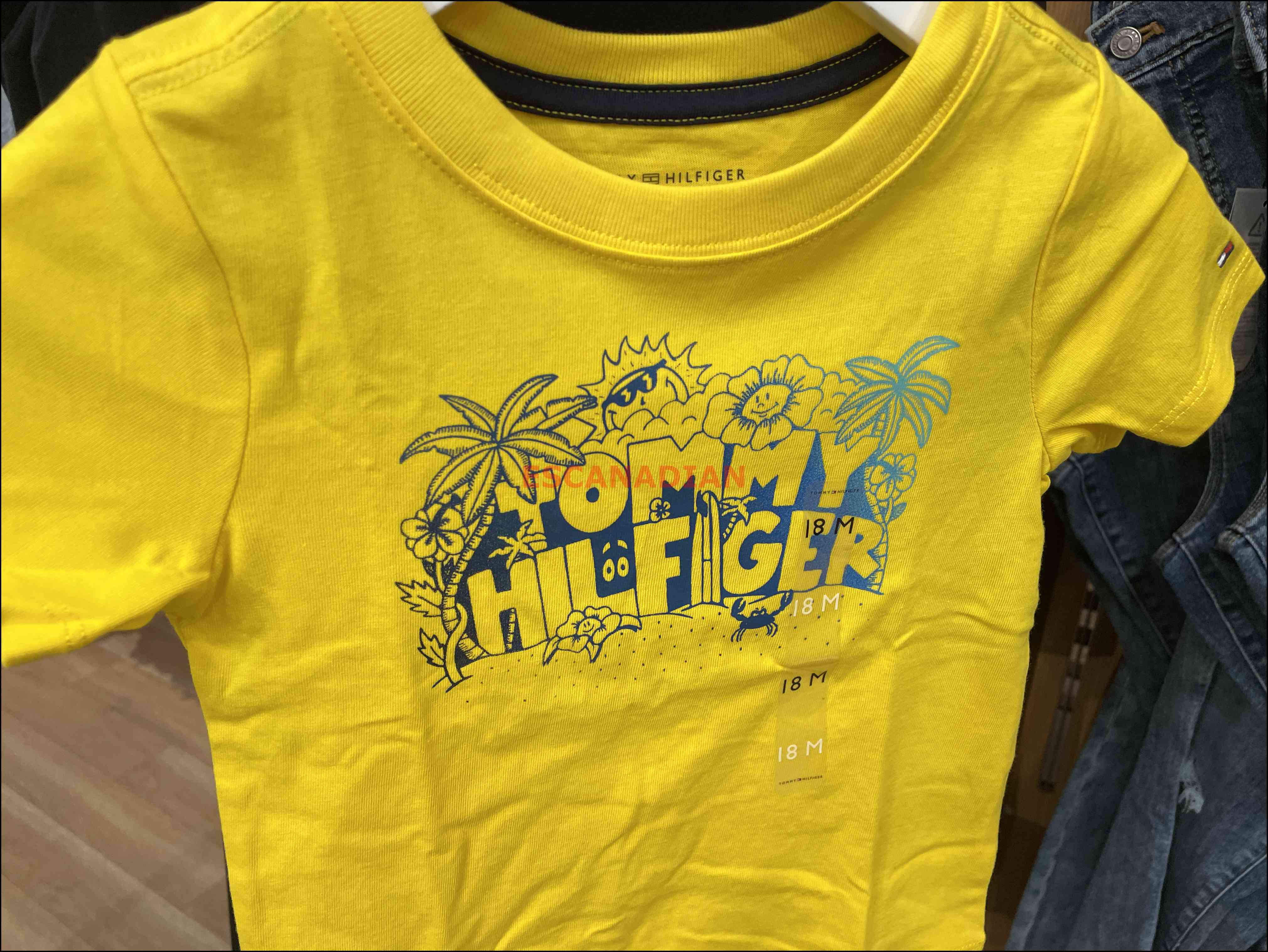 TOMMY 小童/BABY 圖案 短TEE