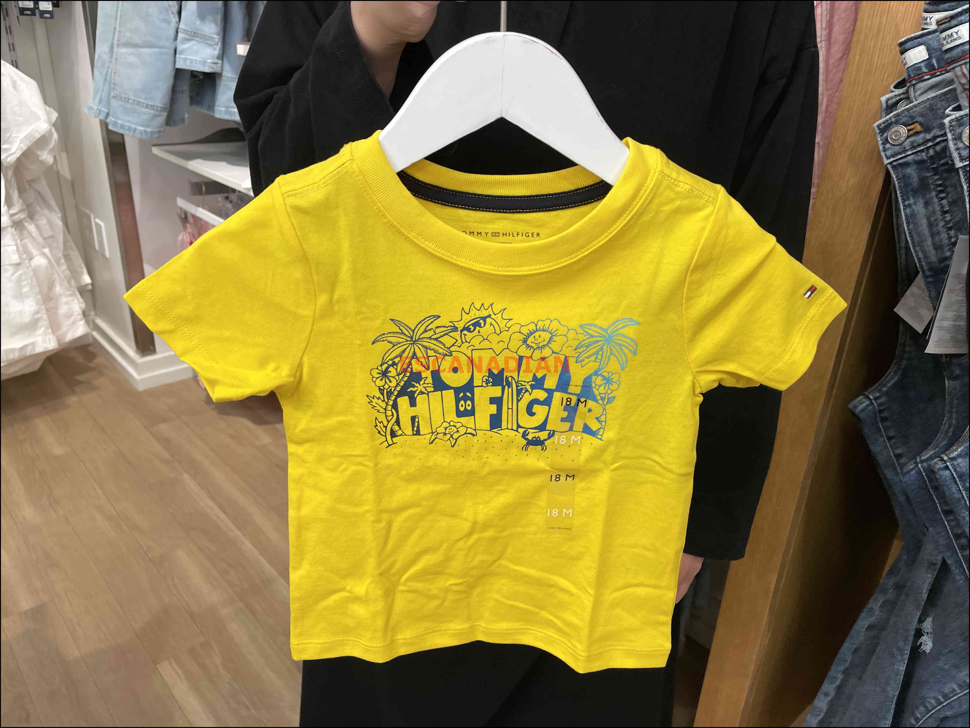 TOMMY 小童/BABY 圖案 短TEE