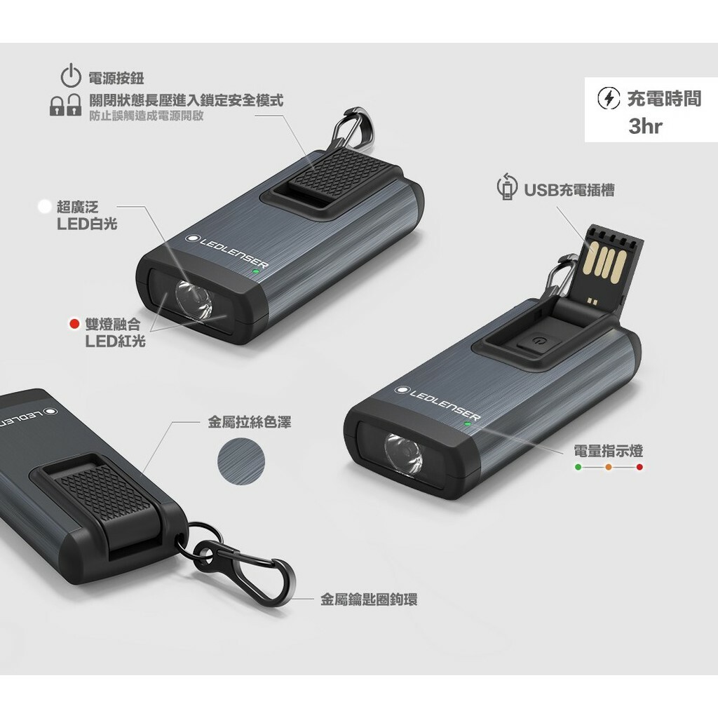 LEDLENSER萊德雷神】K6R 隨身手電筒#502577 #502578