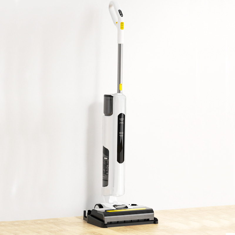 DEERMA 乾濕吸拖消毒自動清洗無線吸塵機(5500pa吸力/濕拖吸/自製消毒水/快乾防滑)