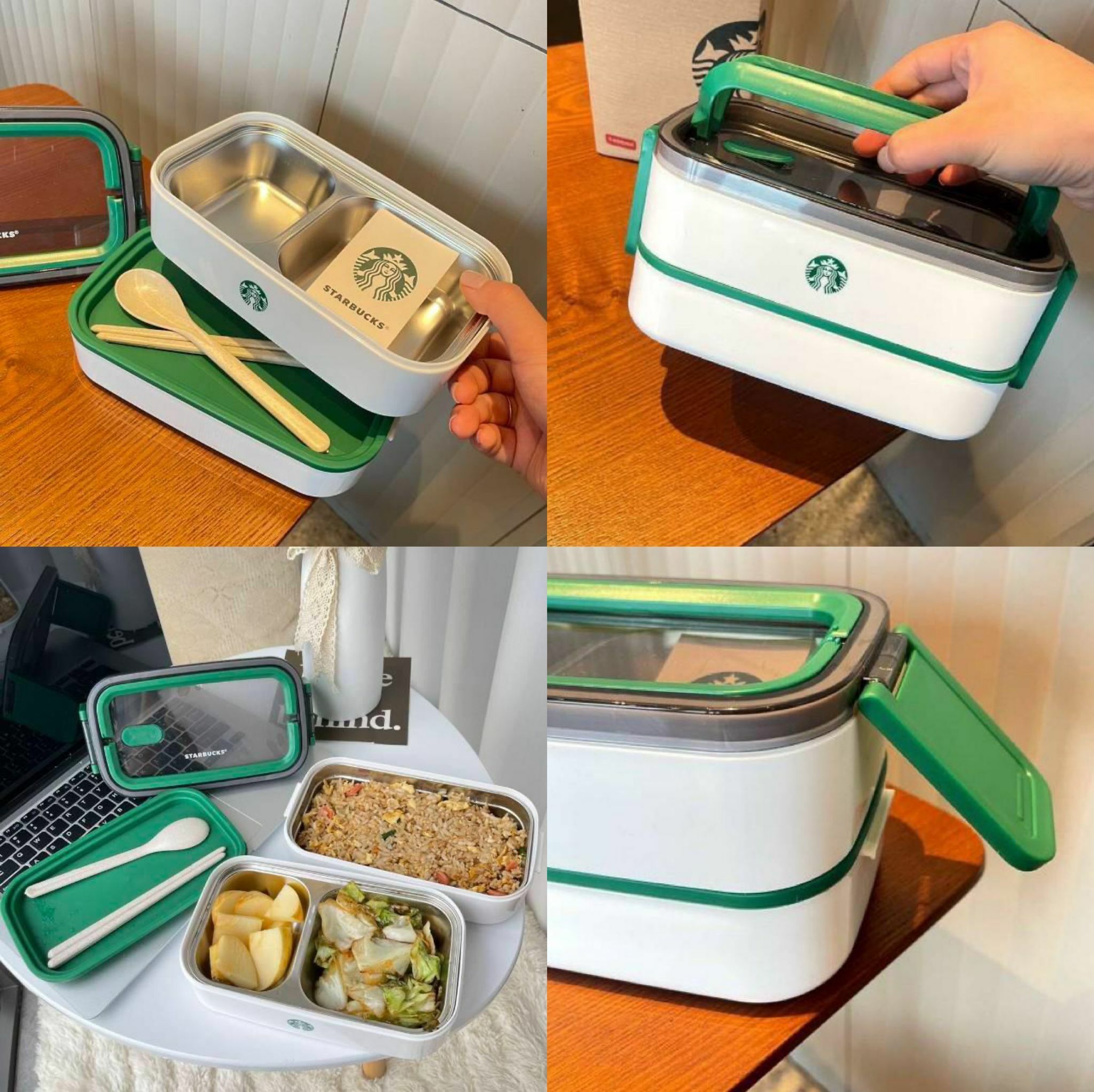 🔶STARBUCKS 雙層保溫盒