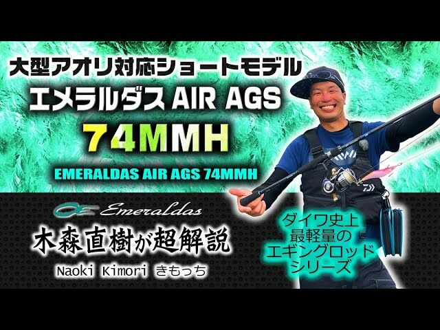 2021新発 GWのみ価格 ダイワ 20エメラルダス air ダイワ ags AIR 74MMH