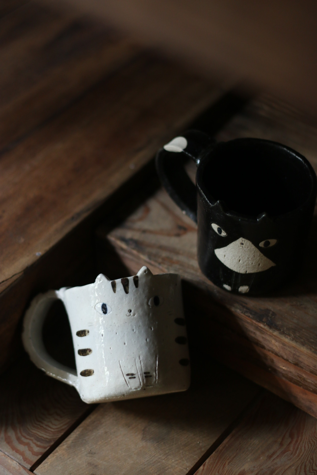 貓咪手作陶製馬克杯 250ml