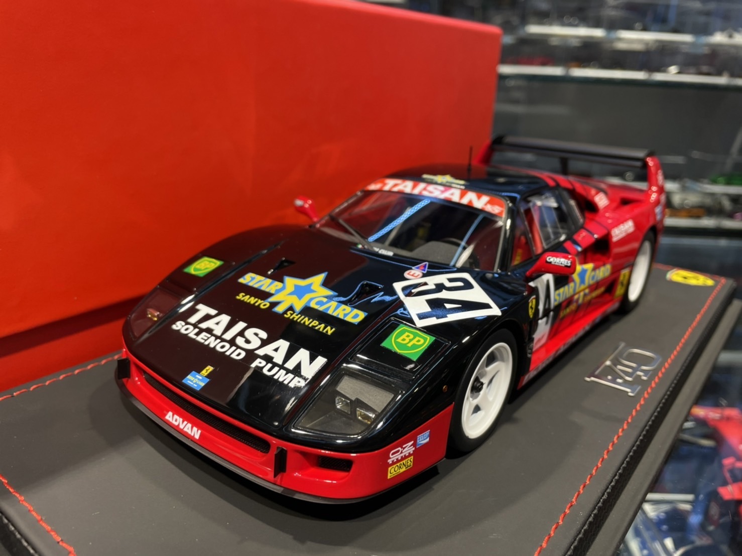 BBR P18139D Ferrari F40 LM JGTC 1995 1/18 (Resin)