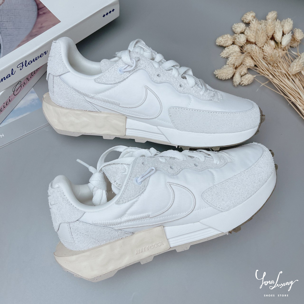 【Luxury】預購 Nike Fontanka Waffle 米灰 米白 奶茶 DC3579-100 網美款