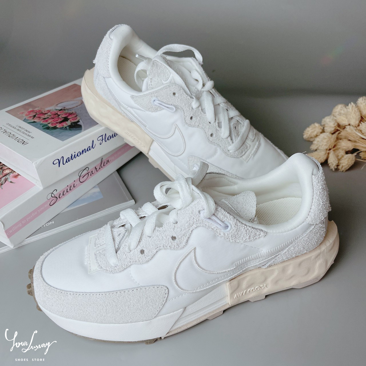 【Luxury】預購 Nike Fontanka Waffle 米灰 米白 奶茶 DC3579-100 網美款
