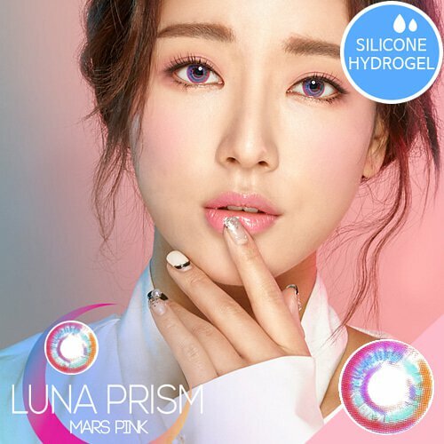 Lenstown Luna Prism 半年拋棄彩妝隱形眼鏡｜每樽 1片 ( Mars Pink )