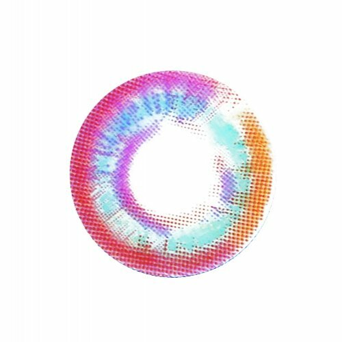 Lenstown Luna Prism 半年拋棄彩妝隱形眼鏡｜每樽 1片 ( Mars Pink )