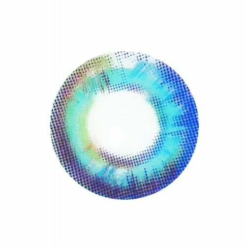 Lenstown Luna Prism 半年拋棄彩妝隱形眼鏡｜每樽 1片 ( Blue )