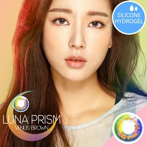 Lenstown Luna Prism 半年拋棄彩妝隱形眼鏡｜每樽 1片 ( Brown  )