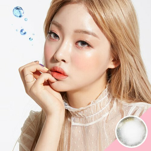 Lenstown Aqua Bling 季拋棄彩妝隱形眼鏡｜每樽1片 ( Shine Gray )