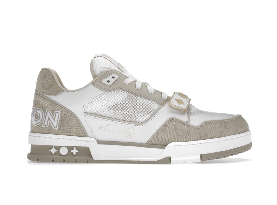 LV trainer beige white