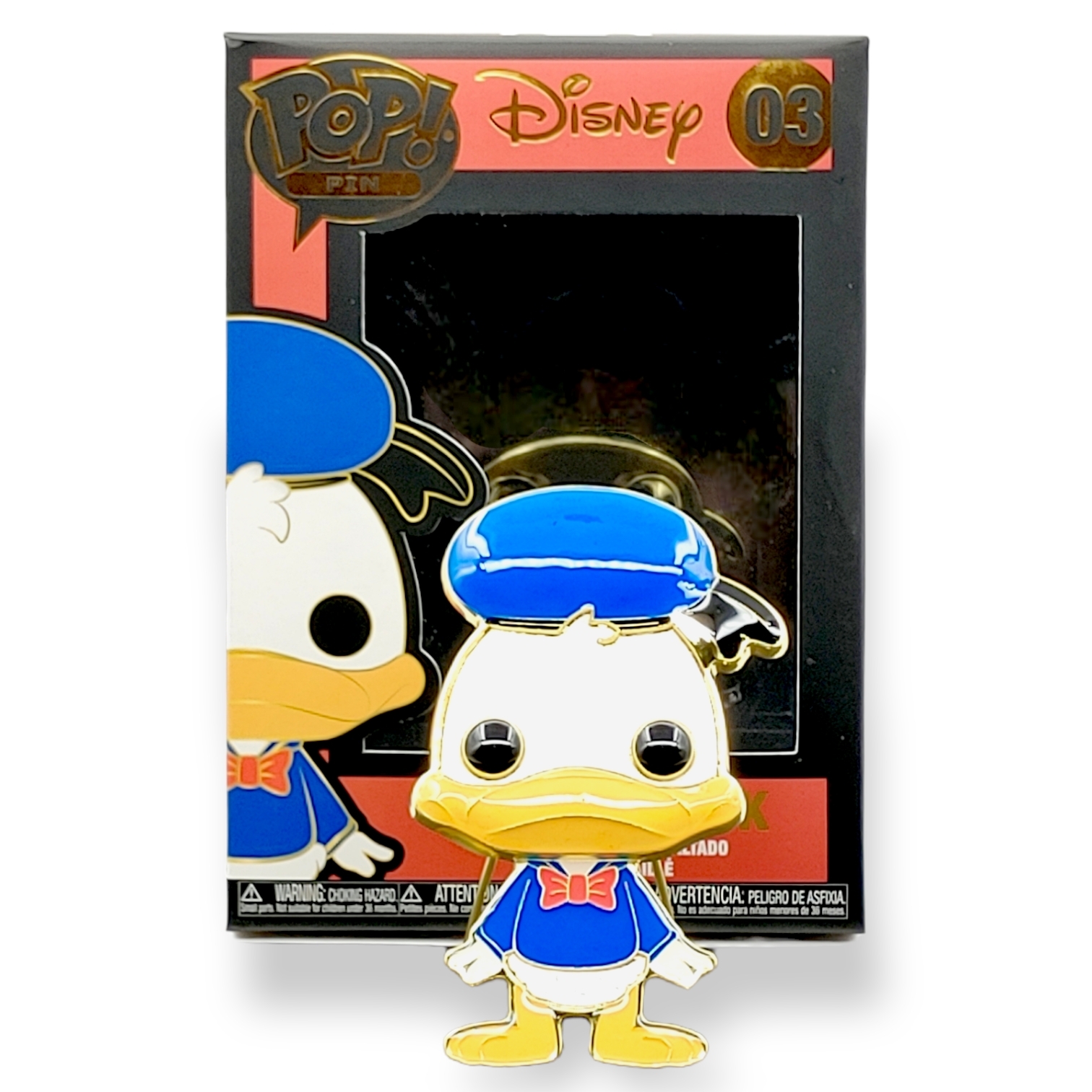 FUNKO POP 琺瑯襟章<迪士尼>唐老鴨-No.03