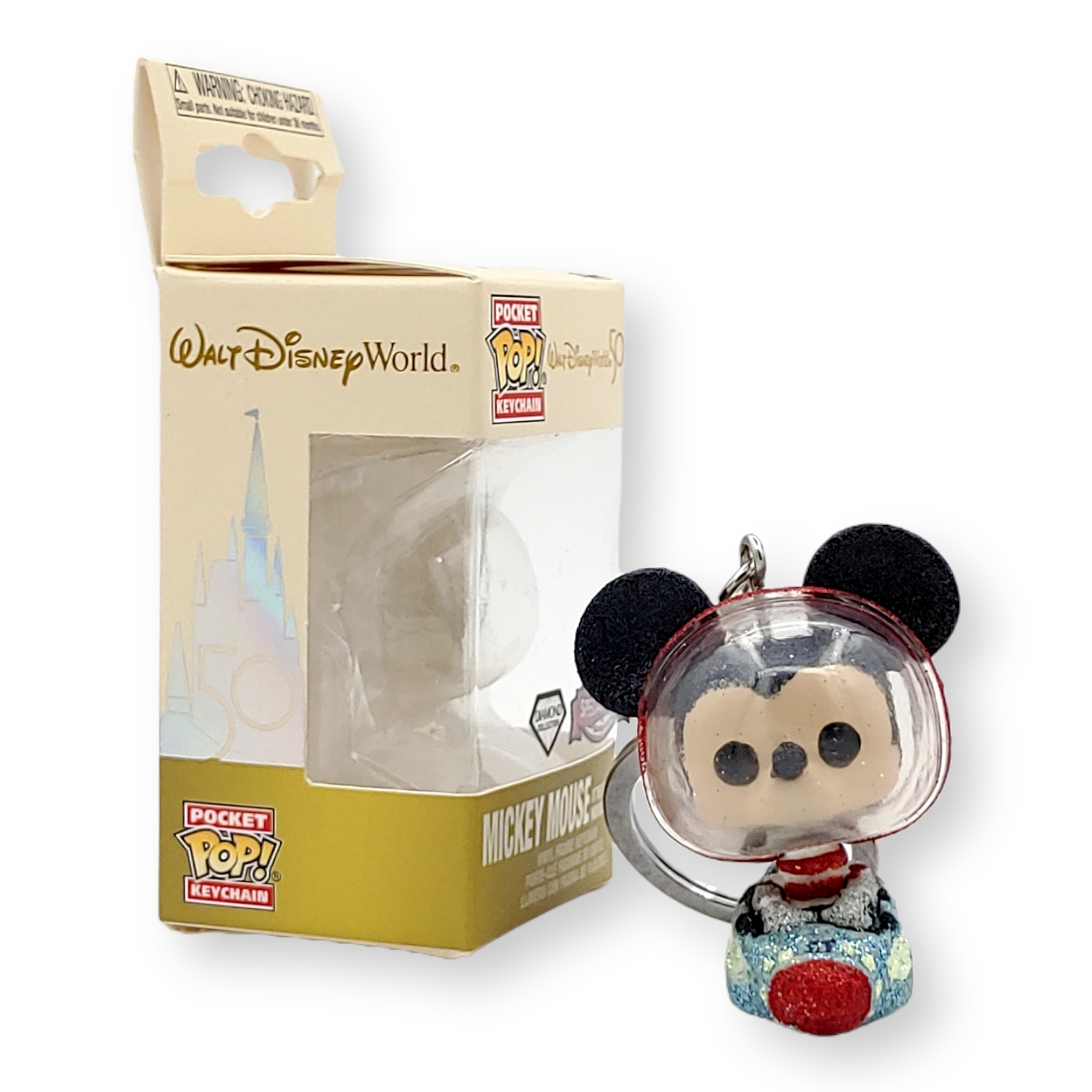 FUNKO POP 米奇(火箭)(鑽石版)鎖匙扣