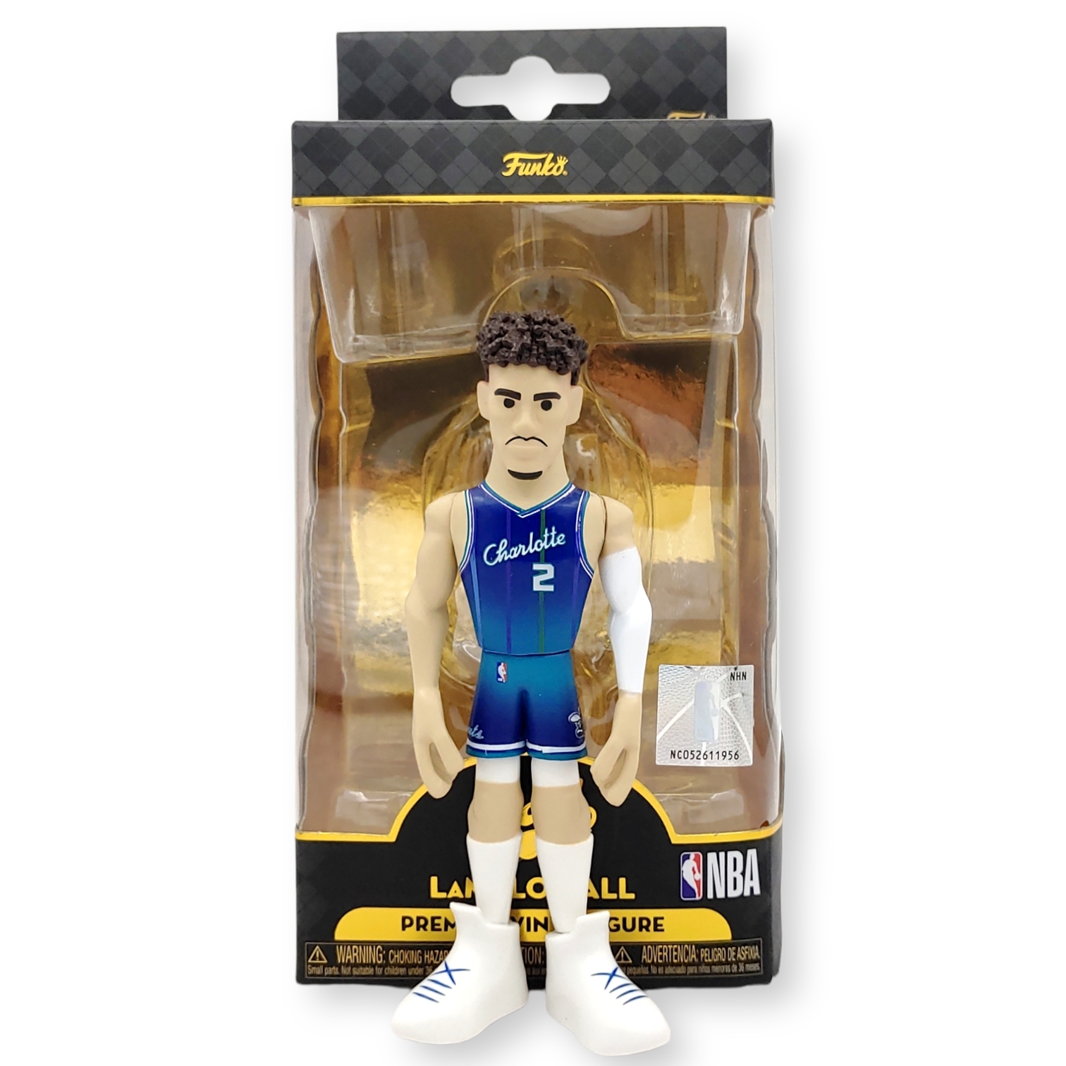 FUNKO POP<NBA Gold>5吋拿美路·波爾(漸變藍衫)