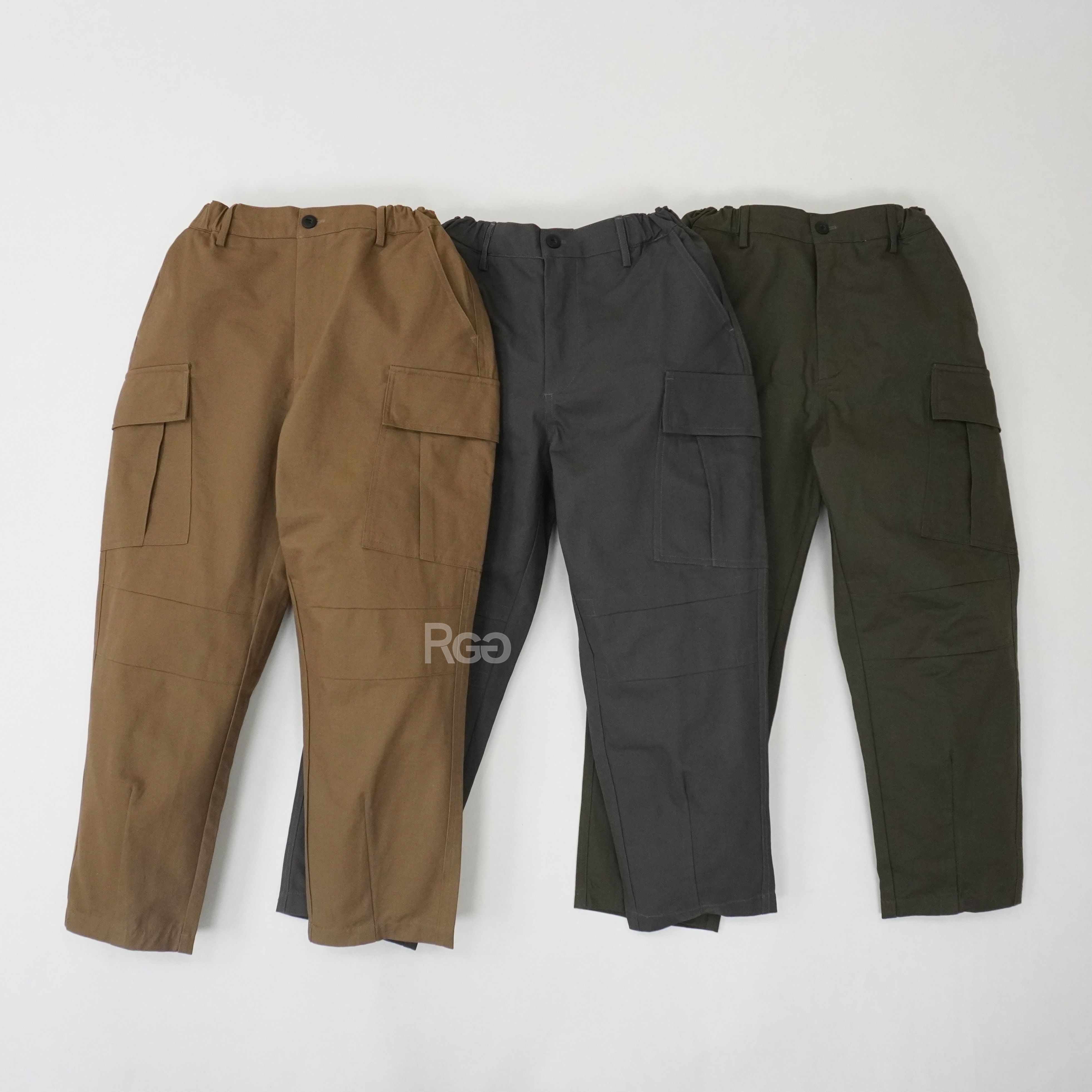 #001 工裝口袋長褲