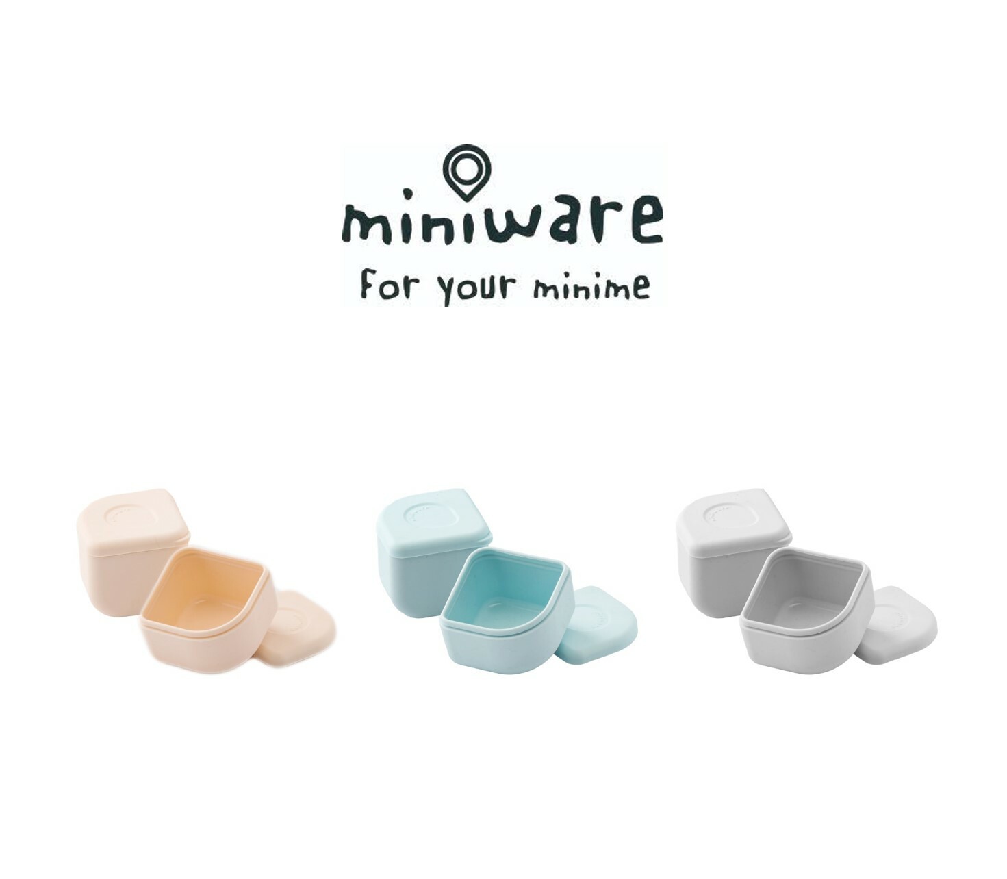 Miniware Silicone SiliPods Set of 2