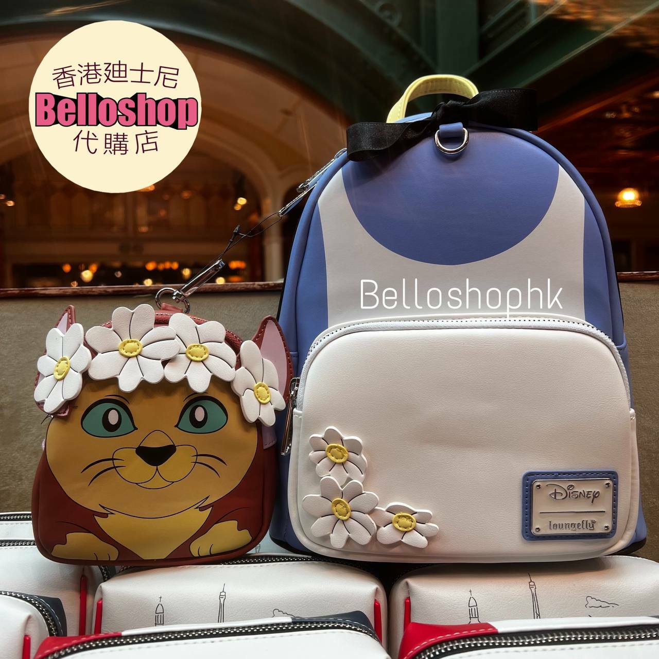 【香港ディズニー】ディズニーコラボ　ラウンジフライ　リュックサックバッグ